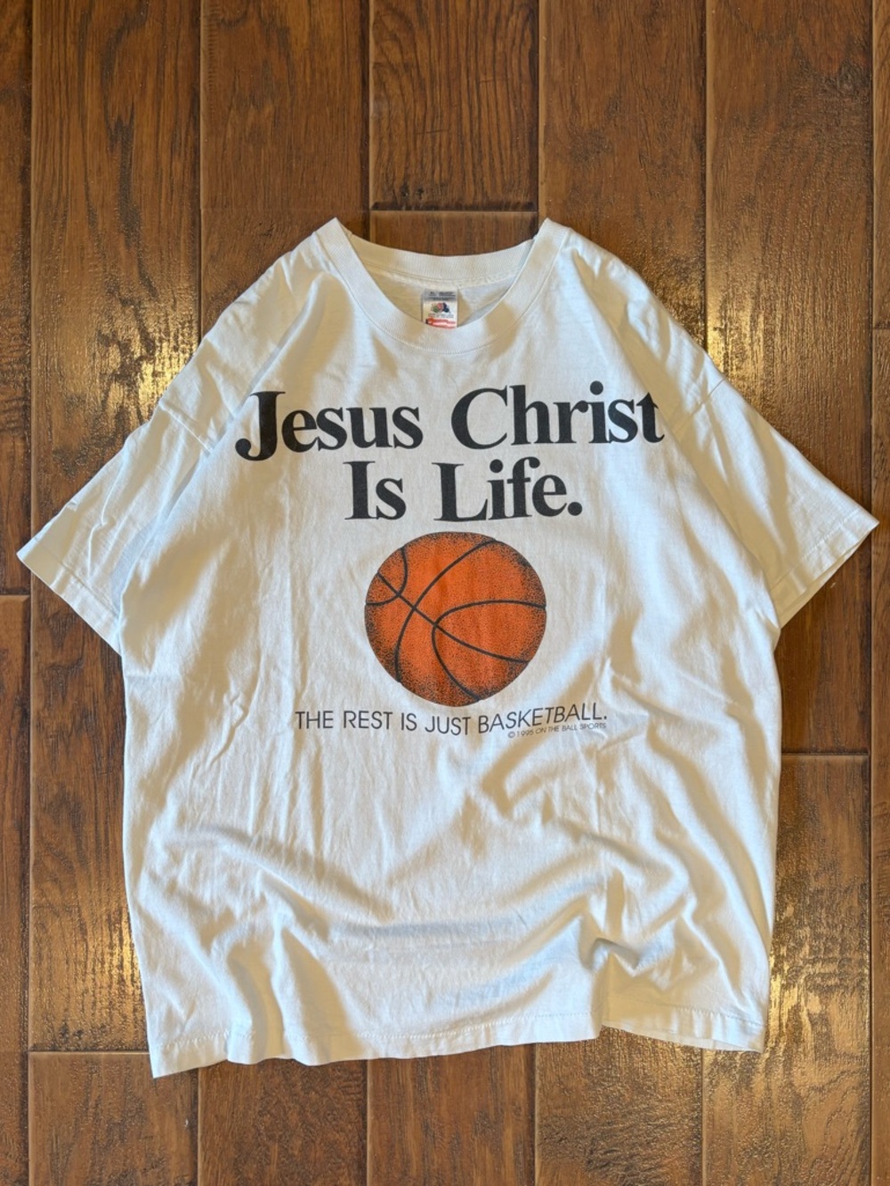 Vintage 1995 Jesus Basketball Shirt